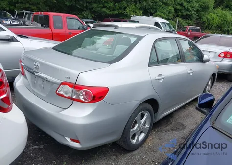 2012 Toyota Corolla Le из США, поврежденный, VIN 2T1BU4EE0CC890003